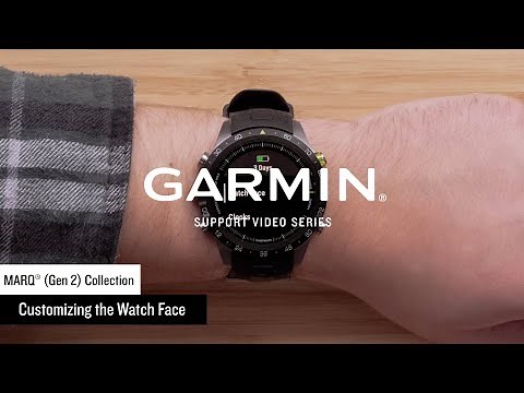 Garmin Support | MARQ® Collection (Gen 2) | Watch Face Customization
