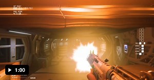 I've finished this game twice and I never saw the xenomorph this aggressive and angry - Video