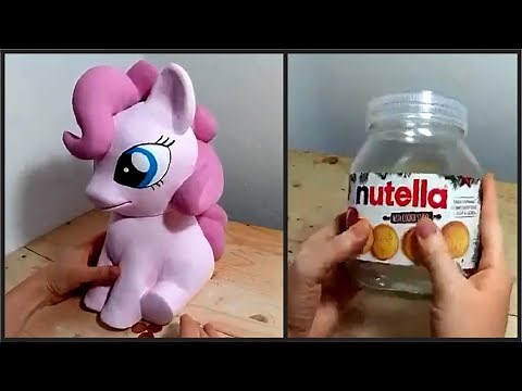 ❣DIY Pony Bank using Nutella Jar❣