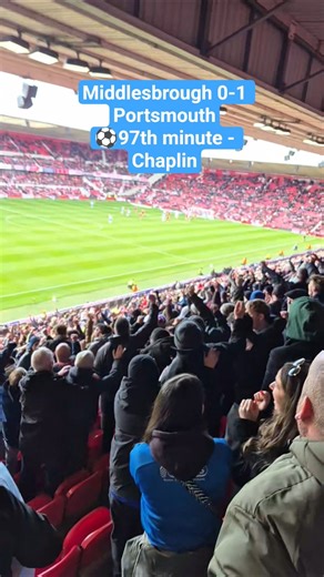 Portsmouth fans go limbs 🤯⚽️ #shorts #pompey