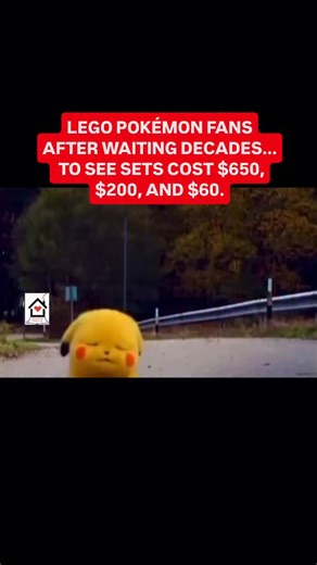 Zachary Masciantonio on Instagram: "Lego fans waited decades to see Lego Pokémon sets! It hurts that only 1 set is affordable for most folks! The Lego Pokémon Venusaur, Charizard, and Blastoise set will cost $650! Lego Pikachu will cost $200! Lego Eevee will cost $60! We waited all this time to only have 1 affordable and cheaper set. Lego Pokémon fans are definitely feeling like Ryan Reynolds Detective Pikachu! Lego should have dropped more affordable sets in the 1st wave of Lego Pokémon! Adult 