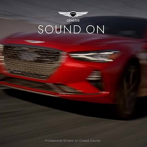 Hear that? It’s your pulse trying to keep pace with its 365-HP twin-turbo V6. #GenesisG70 | Genesis USA