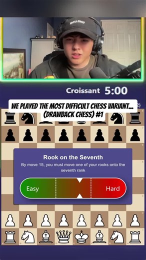 Drawback Chess: Playing the Most Difficult Chess Variant