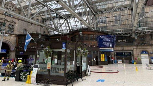 Glasgow Central station partially reopening after vape shop fire