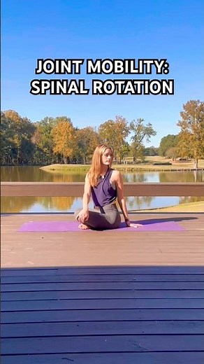 Seated Spinal Twist | Gentle Spinal Rotation for Back Mobility