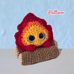 Big Fire Demon Crochet Pattern - Etsy