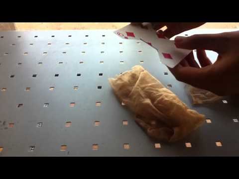 Faire léviter une carte - Préparer du fil invisible