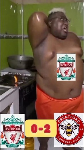 Liverpool vs Brentford 🤣☠️ #shorts