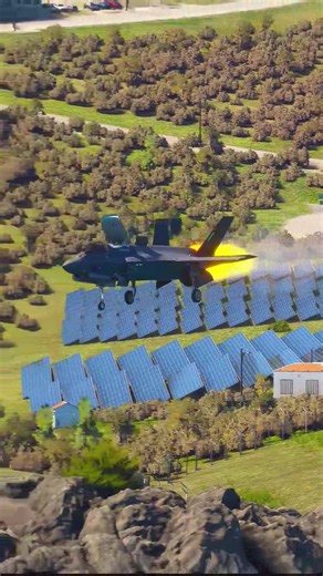 United States F-35 Jet gets Engine Fire when landing on Aircraft Carr... | US Aviation TV