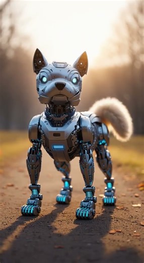 transforer puppy #robot\n#humannoid\n#강아지\n#말티푸
