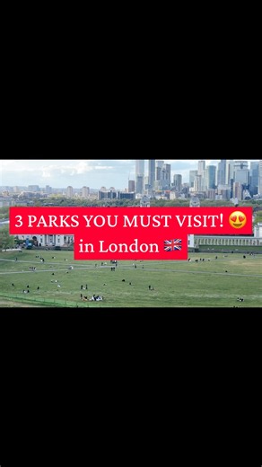 3 London Parks You MUST Visit 🇬🇧🌳 | Deer, Swans & Stunning Views!