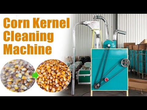 Efficient maize cleaning machine for corn processing | Corn cleaner used in grain screen cleaning