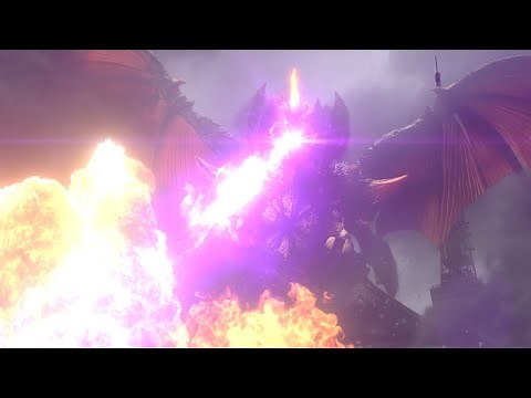 Burning Godzilla (2019) vs. Destoroyah Full Fight | Kaijutopia Stop Motion Movie