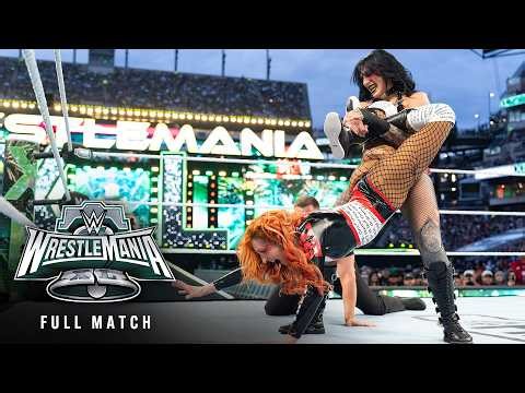 FULL MATCH: Rhea Ripley vs. Becky Lynch | Women's World Title Match: WrestleMania XL Saturday