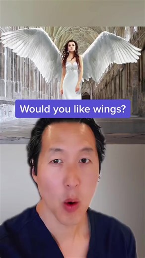 118K views · 2.4K reactions | Would you like wings? 諾 #wings #humanwings #bodymodification | Dr. Anthony Youn | Facebook