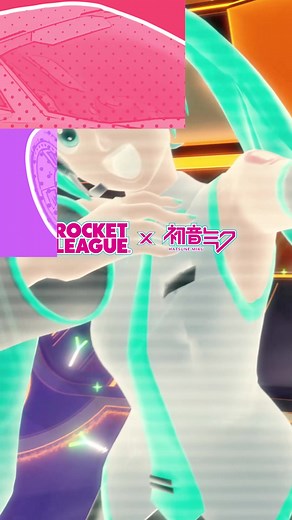 Hatsune Miku Joins Rocket League Tomorrow!