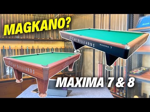MAGKANO benta namin sa Maxima 7 at 8 Star Billiards | Negosyong Bilyaran