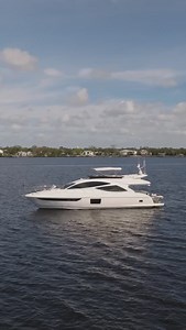 New listing— 2015 Dyna Yachts 60 M/Y ‘Wanderlust’ offers a sophisticated and elegant take on the flybridge motor yacht. Her innovative layout is ideal for entertaining, including an aft galley and a spacious cockpit, flybridge and bow sunpad. Luxuriously appointed, she features a thoughtful amount of storage in beautiful teak cabinets as well as ample windows offering a 360 view. She has plenty of room for guests with a three stateroom, 2 head layout plus crew quarters with head. Her performance