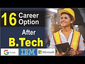 Career options after btech/Be 2024 | 16 different career paths | b.tech kaise kare |
