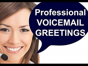 Business Voicemail Greetings,Auto Attendant,IVR Voice Recordings