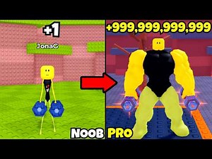 Noob to Quintillion Muscles and Beating the Final Boss in Muscle to Arm Wrestle Noob to Pro!