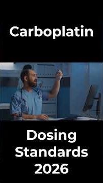 Current Carboplatin Dosing Standards