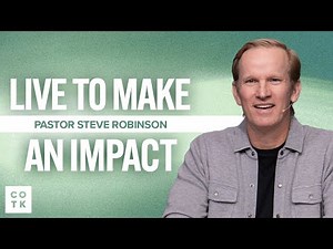 The Secret to a Fuller Life | Pastor Steve Robinson