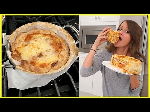 MAKING A PIZZA CAKE!