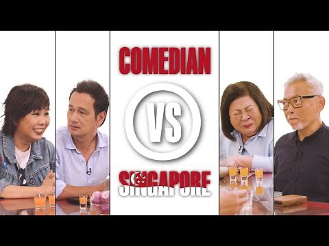 COMEDIAN VS SINGAPORE - IRENE ANG & GURMIT SINGH VS ANDREW LIM & KOH CHIENG MUN