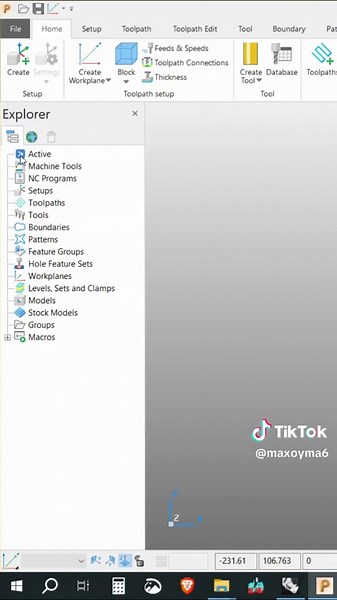 شرح برنامج PowerMill لتصميم الأخشاب
