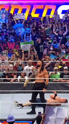 As we get started on The Road to #WrestleMania, take a look at some of the most ICONIC wins in Roman Reigns' career! | WWE