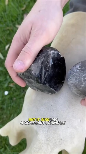 1K views · 13 reactions | Obsidian is formed from volcanic magma, and its main component is silicon dioxide #Popular #Science #dragon #crystals | Royce Inyang | Facebook