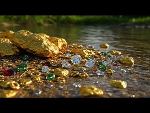 Incredible River Find! Gold, Diamonds & Rare Gems Discovered with Metal Detectors
