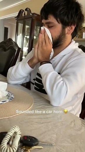 Nose rub edition + blowing nose 🤧