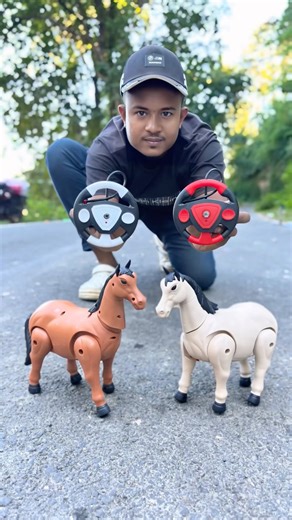 Epic Remote-Control Horse Race!🔥