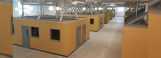 Avivo Village - Indoor tiny home shelter in Minneapolis