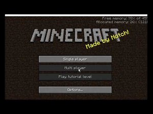 How to play minecraft indev and infdev