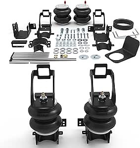 RETRUE Rear Air Bags Suspension Kit for 1999-2004, 2008-2010 Ford F250 F350 Truck Towing, 5000 Lb of Load Leveling Capacity, Replacement for Firestone 2550 Ride Rite Airbags for Trucks Rear Suspension