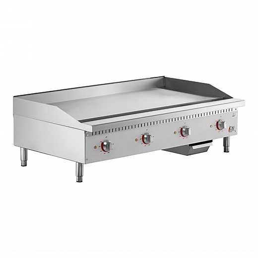 Cooking Performance Group G-CPG-48-M 48" Electric Countertop Griddle - 12,000W / 16,000W, 208 / 240V