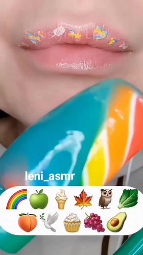Asmr credits to:#satisfyinglips #leni_asmr #asmrsounds #asmrfood #fyp