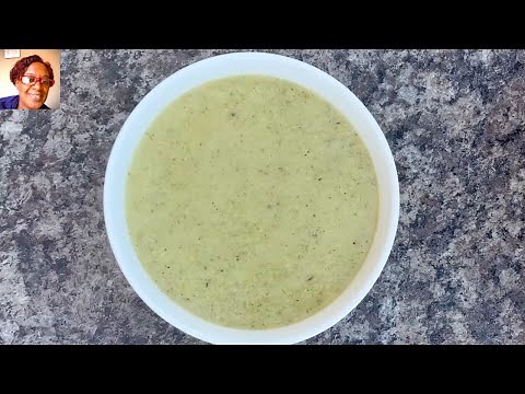 How to make Broccoli and cauliflower soup/ easy broccoli and cauliflower soup recipe /