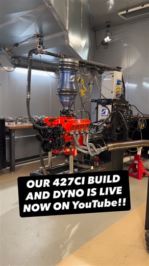 NEW VIDEO ALERT!! The second part of our 427ci LS build is up now on the @enginepowertv YouTube channel! Go check out us wrapping up this solid street combo with some @trickflowspecialties induction, @summitracing hydraulic roller valvetrain, and @fitech_efi plug and play EFI. All around it is such a great combo that has the parts capable of lots of abuse or big power, and you can watch the full dyno session in the new video NOW! Go check it out! #enginepower #enginepowertv #engines #engine #v8 