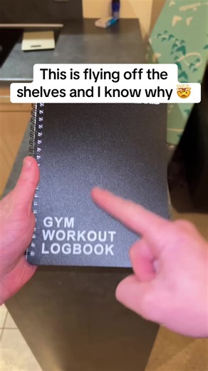 Consistency starts with tracking 📝💪🏻 #GymProgress #WorkoutTracker #FitnessPlanner #GymMotivation #TrainingLog