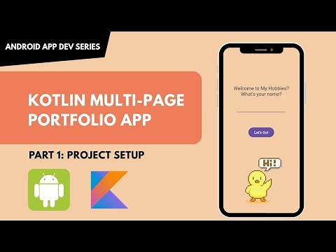 Part 1 – Project Setup in Android Studio | Build a Multi-Page App (Beginner Tutorial)