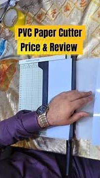 Best PVC Paper Cutter Machine 2026 | Heavy Duty Paper Cutting Machine Review 🔥