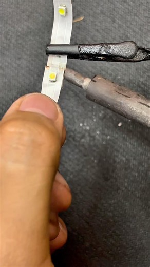 how to soldering LED
