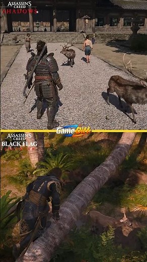 Hunting Comparison - AC Black Flag Resynced vs AC Shadows