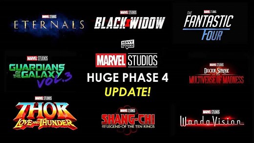 Huge Marvel MCU phase 4 update | New plot details & leaks about all upcoming movies & Disney+ shows