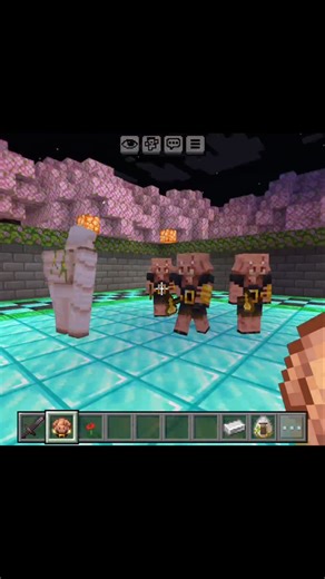 IRON GOLEM VS PIGLIN BRUTE — EPIC NETHER BATTLE | #minecraft #shorts | @PratikMgOfficial