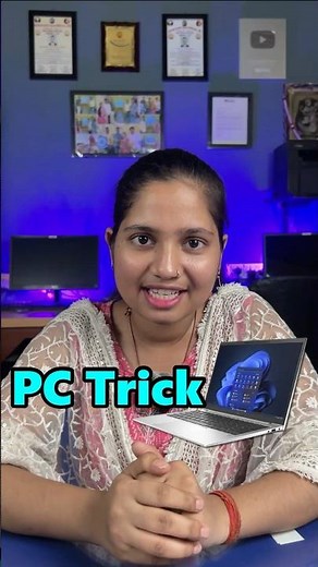 🔥🔥90% people don't know🔥Important pc trick #shorts #pctips #computer #ytshorts #computerknowledge
